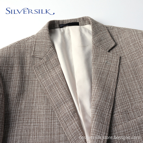 One Button Slim Fit Suit Jackets Blazers Men